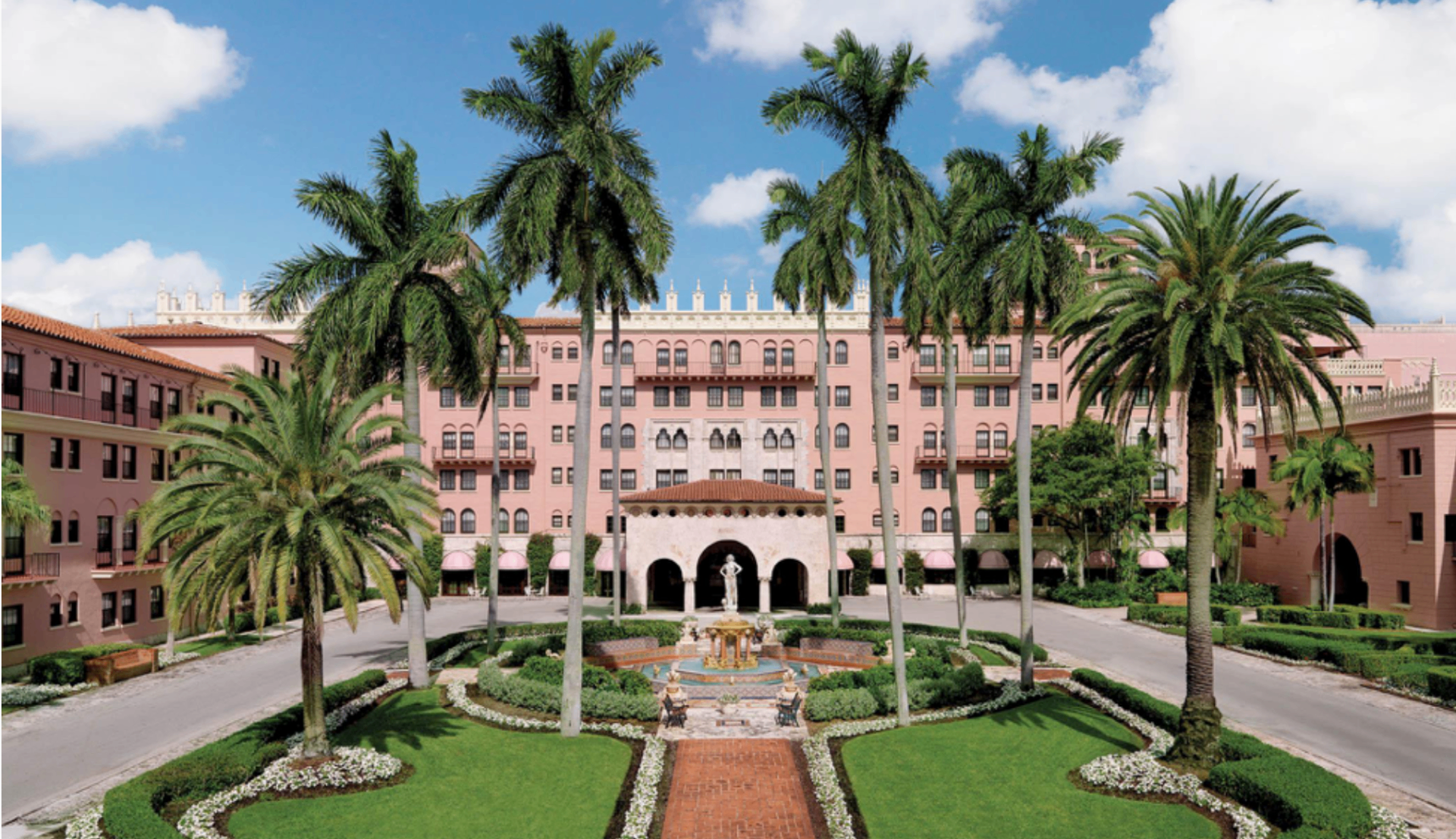 The Boca Raton resort lobby